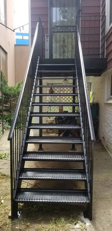 residential metal stair fabrication|metal stair fabricators near me.